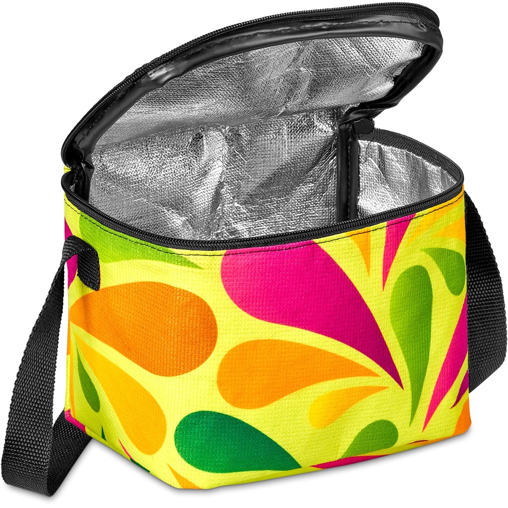 Hoppla Ontario Recycled PET Stitch-Bond 6-Can Cooler - Image 6