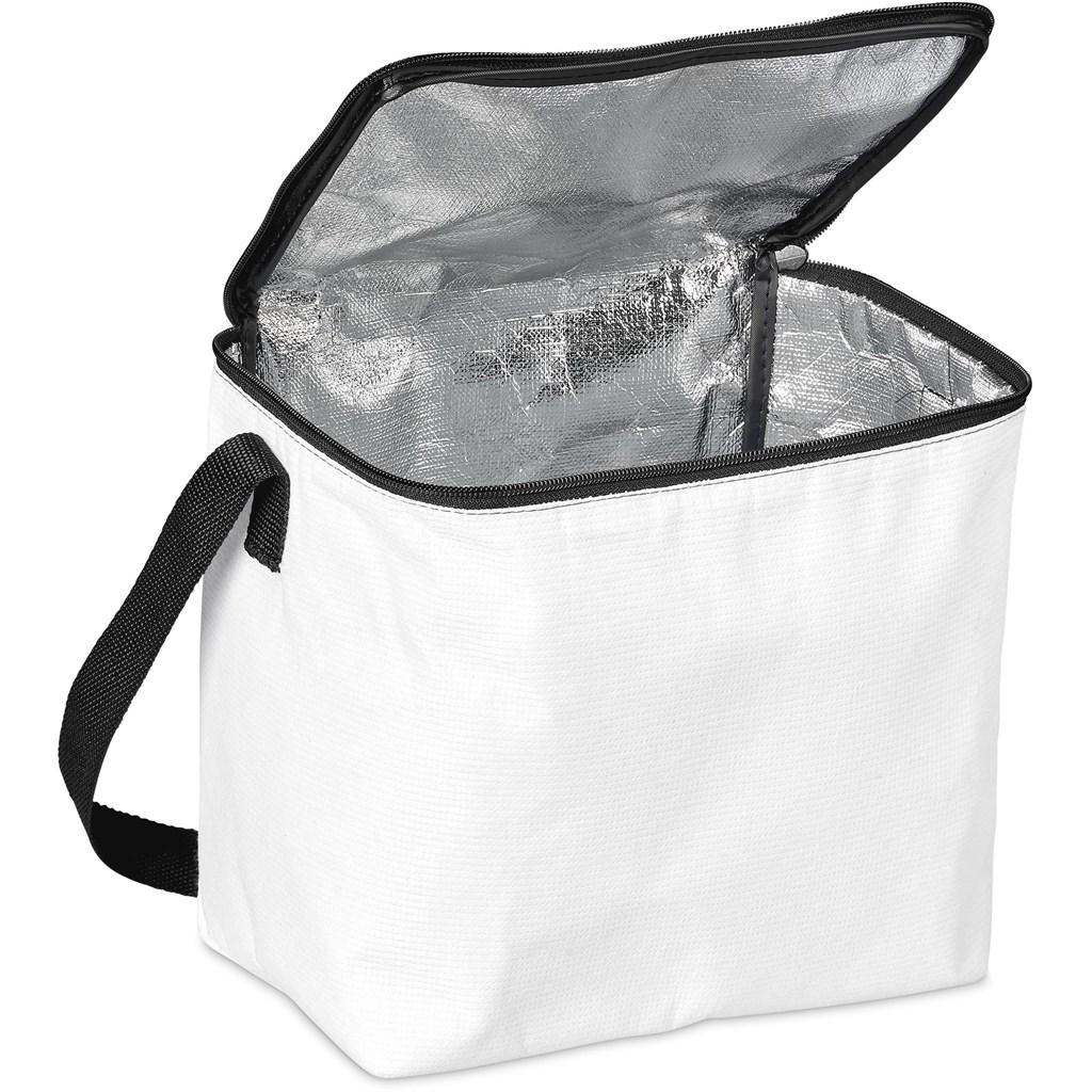 Hoppla Quebec Recycled PET Stitch-Bond 12-Can Cooler - Image 9