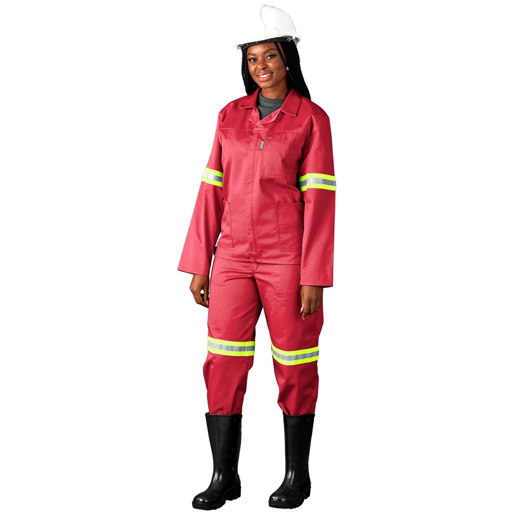 Trade Polycotton Conti Suit - Reflective Arms & Legs - Yellow Tape - Image 8