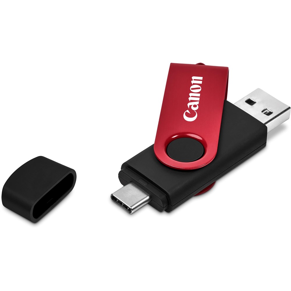 Shuffle Gyro Black Flash Drive – 8GB - Image 8
