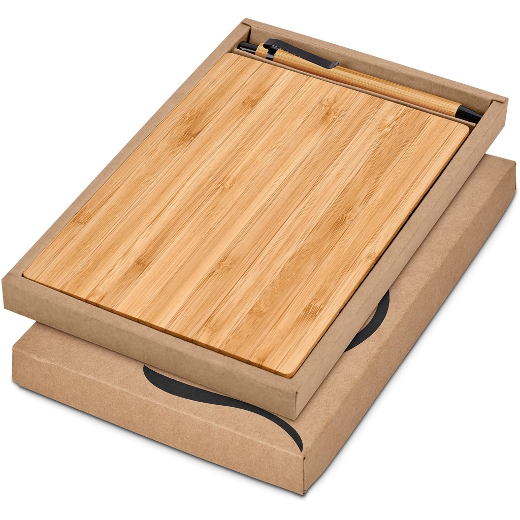 Okiyo Yahari Bamboo Notebook & Pen Set - Image 8