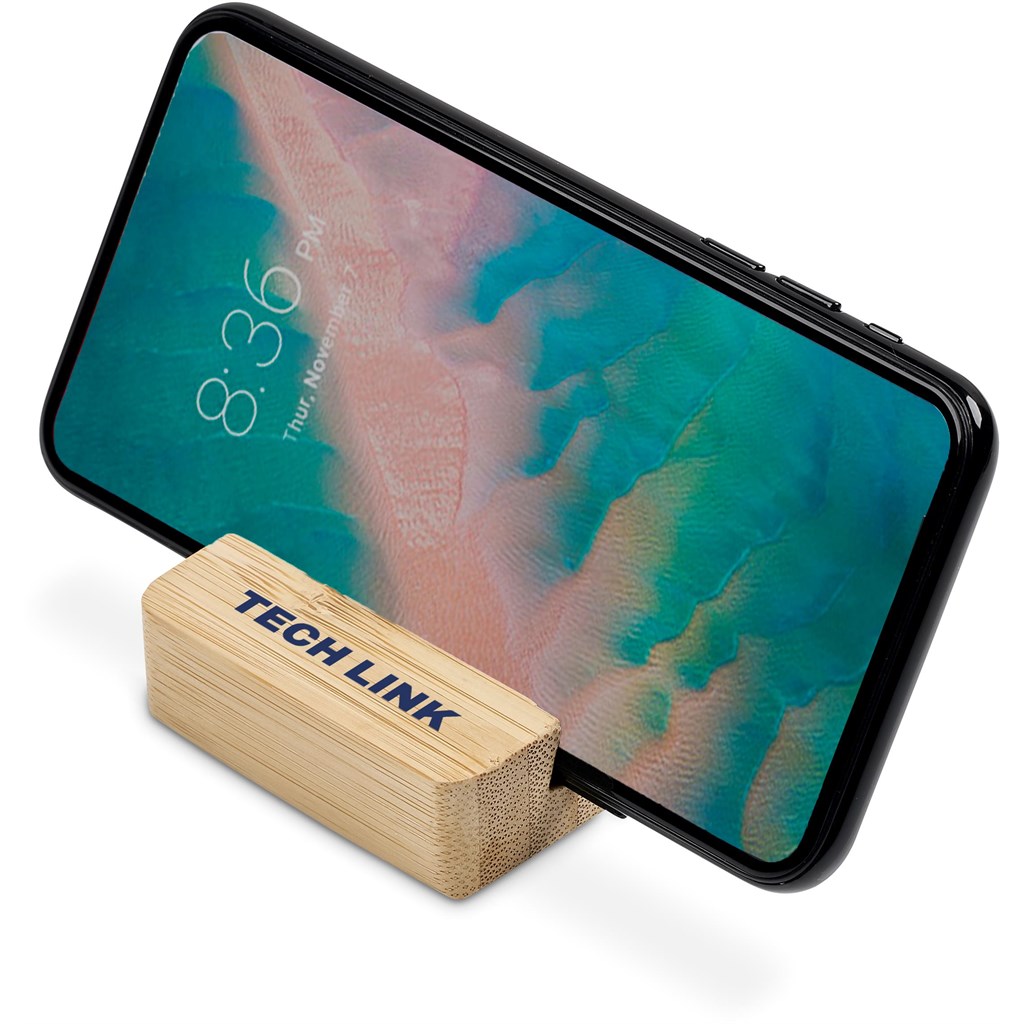Okiyo Shinpura Bamboo Phone & Tablet Stand - Image 9